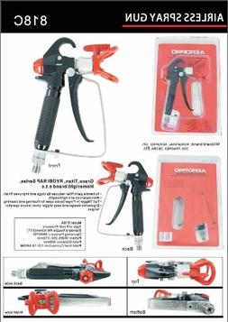 AEROPRO USA A818C Pressure Feed Airless Spray Gun compatible