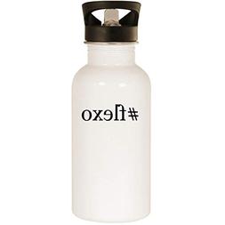 #flexo - Stainless Steel 20oz Road Ready Water Bottle, White